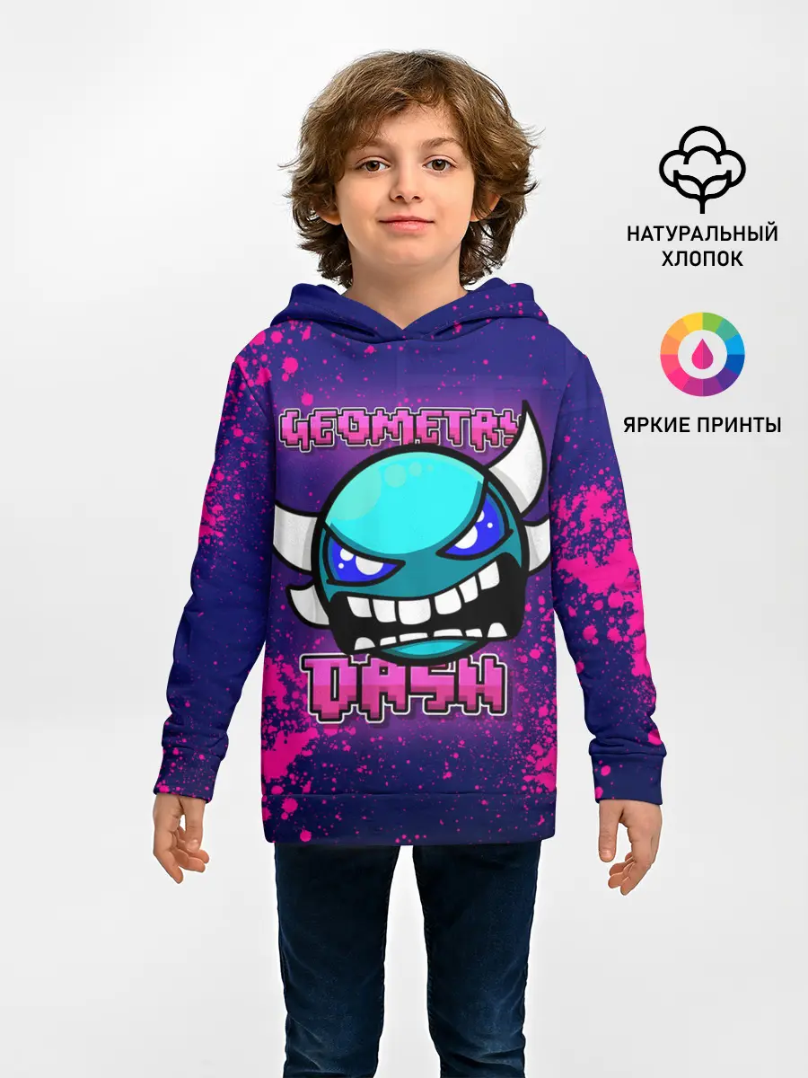 Детское худи / Geometry Dash