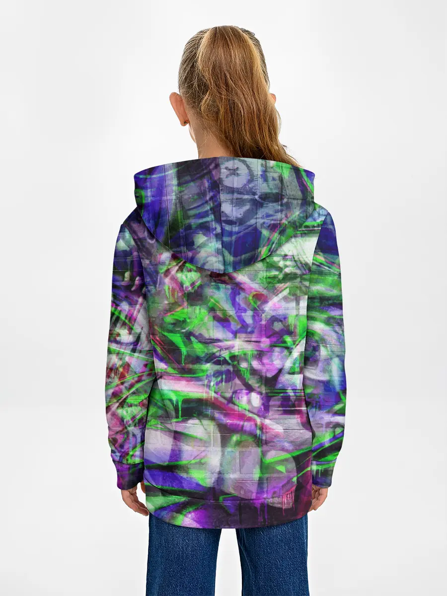 Детское худи / Граффити на стене