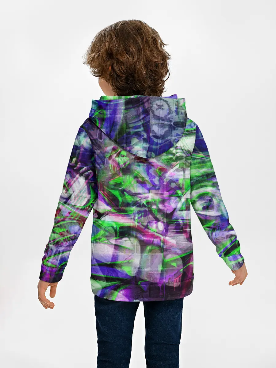 Детское худи / Граффити на стене