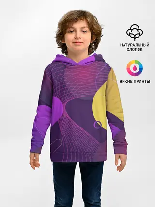 Детское худи / ГЕОМЕТРИЧЕСКИЕ ЛИНИИ