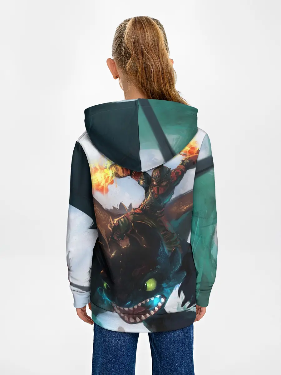 Детское худи / как приручить дракона