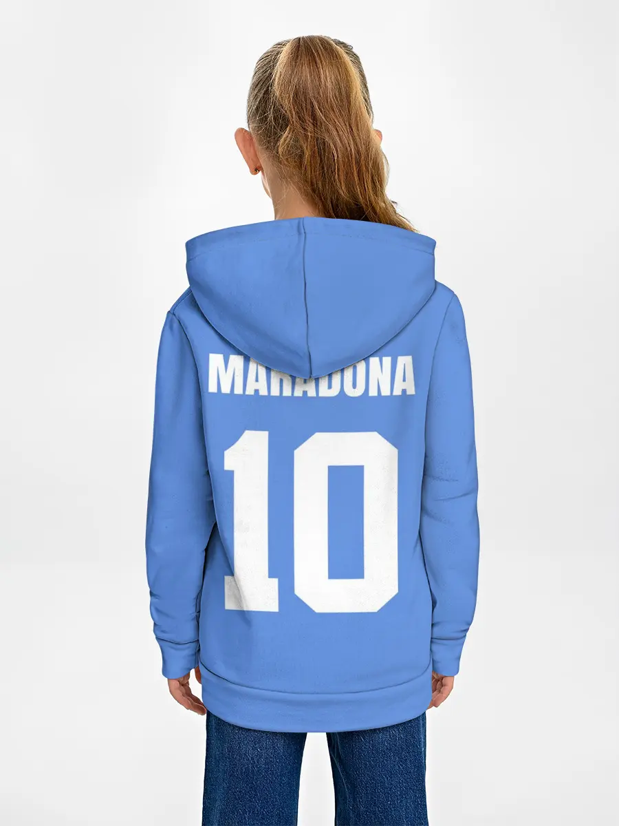 Детское худи / Диего Марадона Наполи Ретро