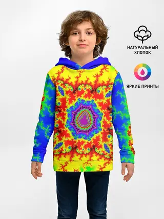 Детское худи / АБСТРАКТНЫЕ РАЗРЫВЫ