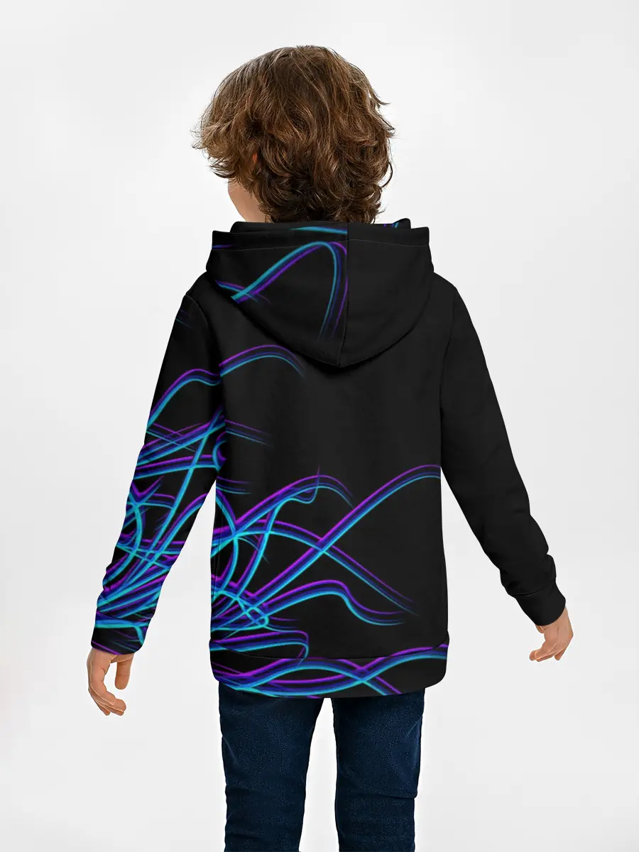 Детское худи / Неоновые Щупальцы