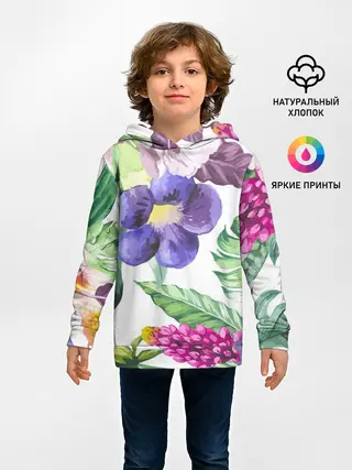 Детское худи / Цветы