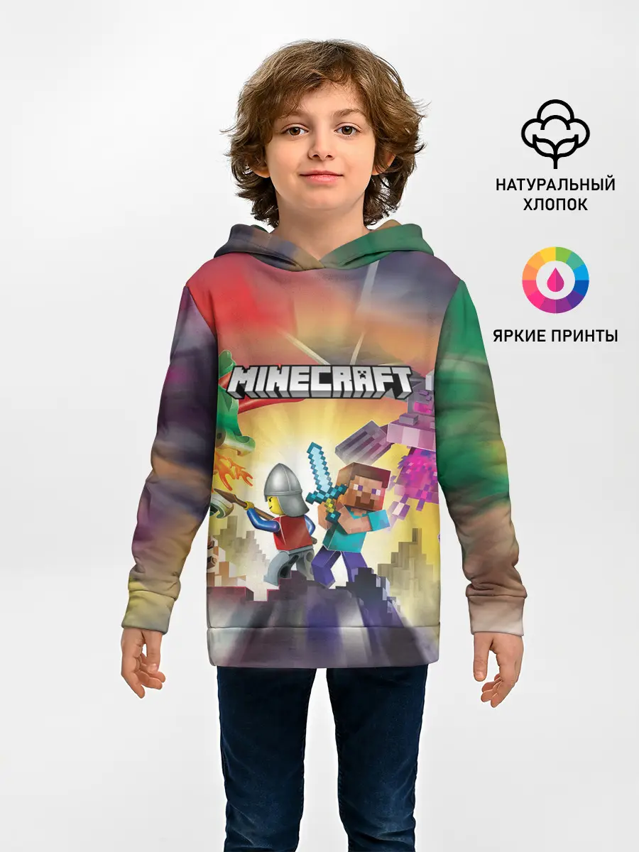 Детское худи / MINECRAFT | МАЙНКРАФТ