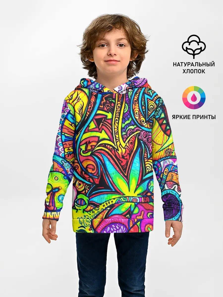 Детское худи / ABSTRACTION PSY