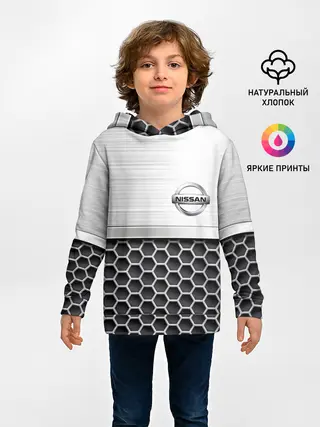 Детское худи / Nissan | Стальная решетка