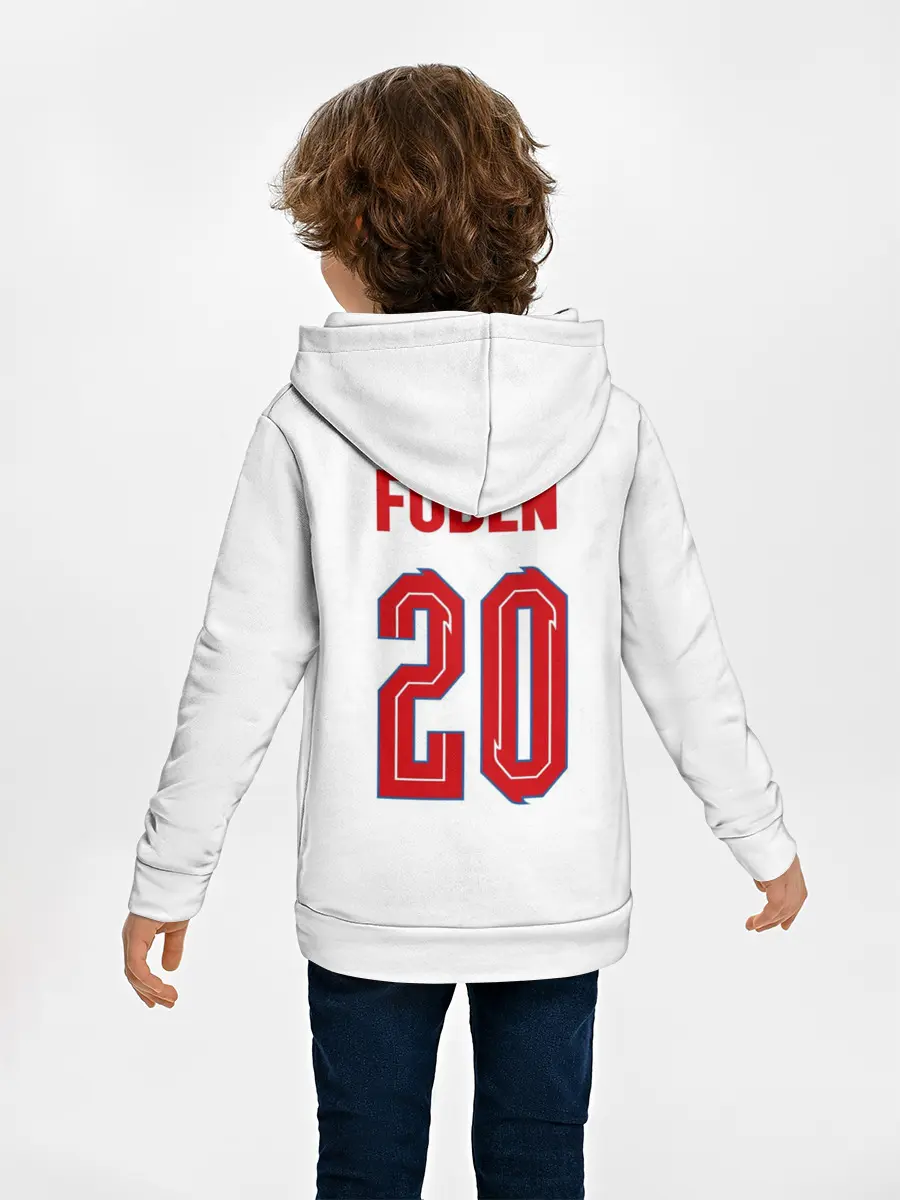 Детское худи / Фил Фоден форма Англия