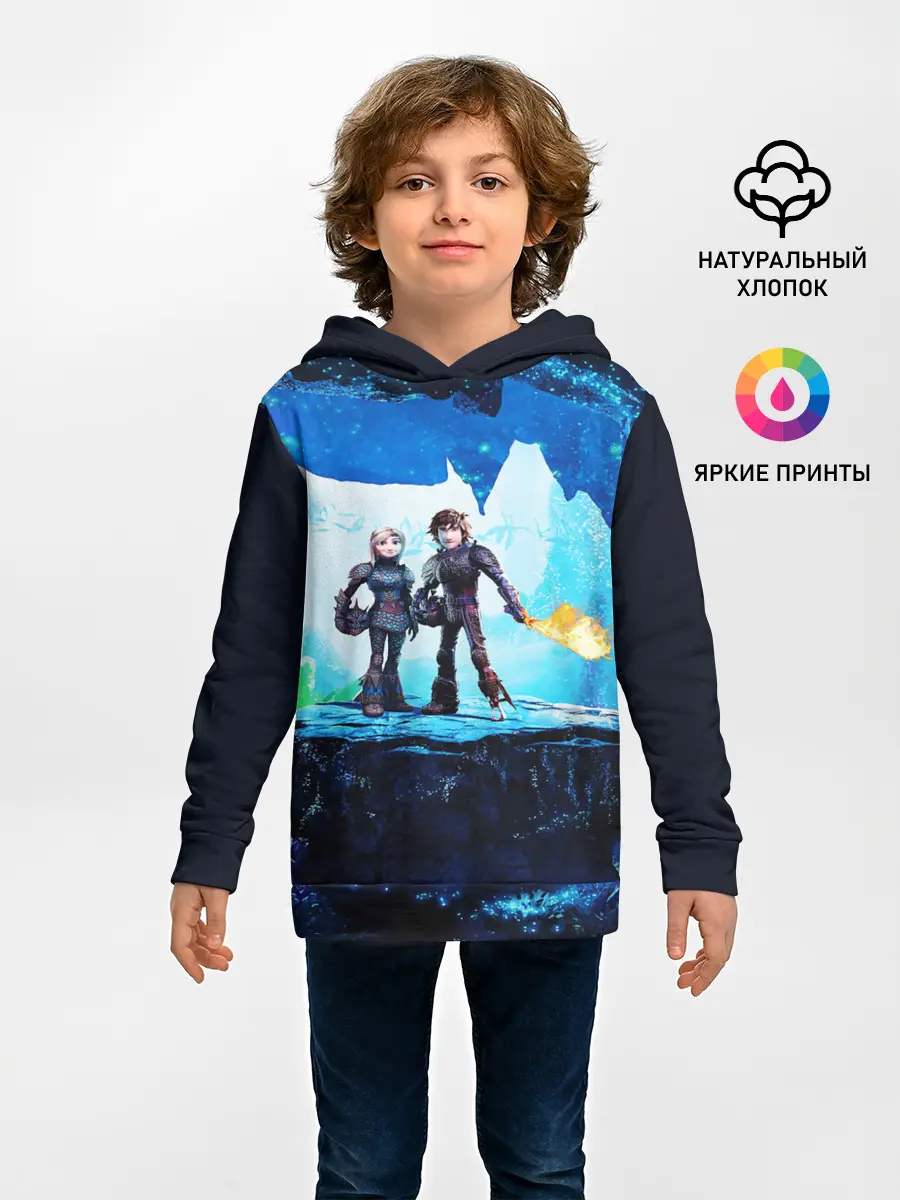 Детское худи / Как приручить Дракона 3