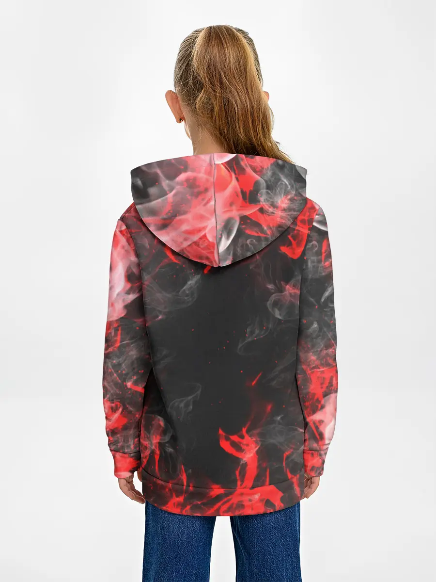 Детское худи / Опасный Динозавр | Red Dino