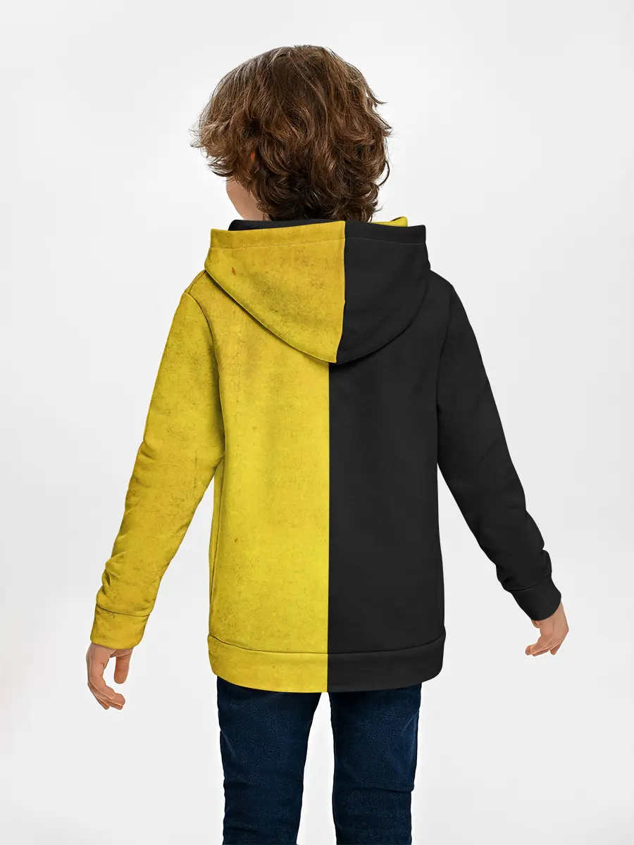 Детское худи / Yellow and black smile