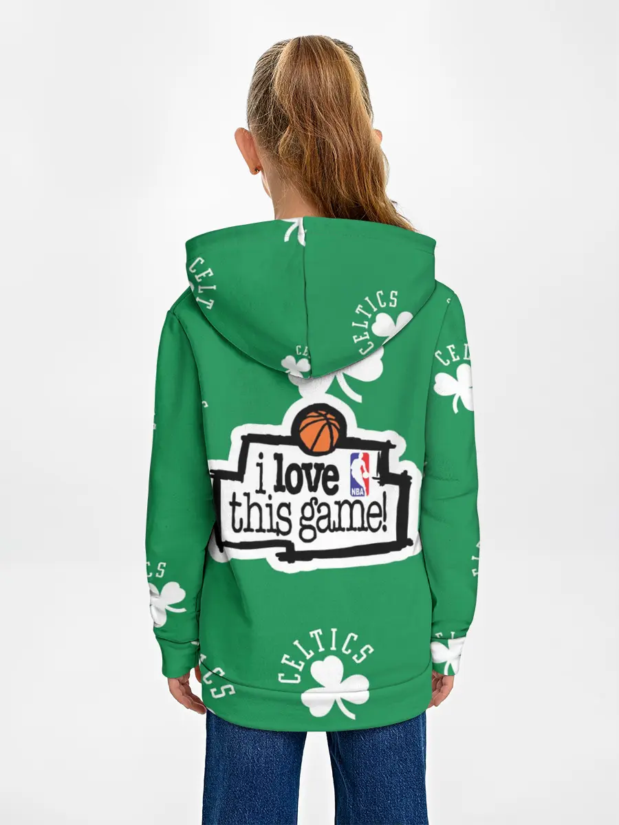 Детское худи / Boston celtics, nba