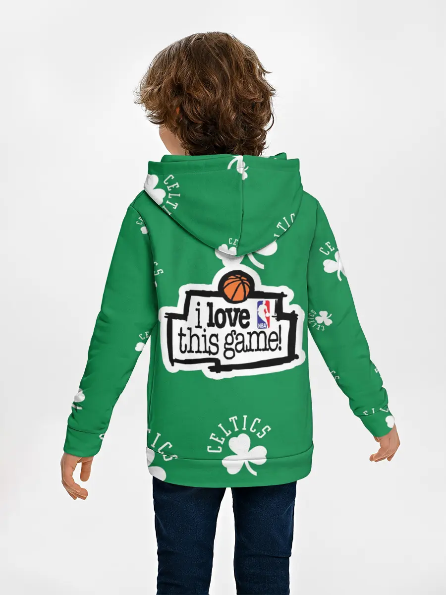 Детское худи / Boston celtics, nba