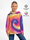 Детское худи / TIE-DYE MULTICOLOR