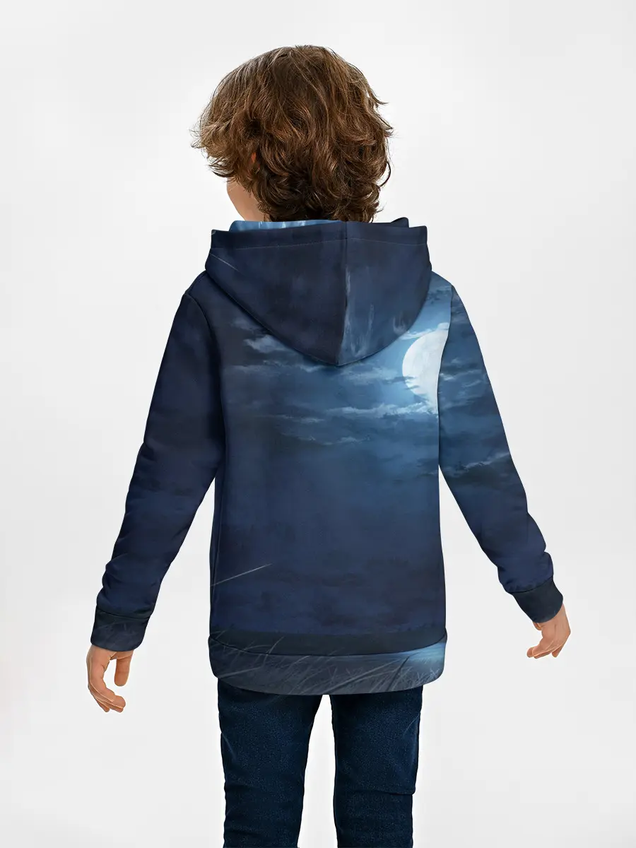 Детское худи / Ночное поле