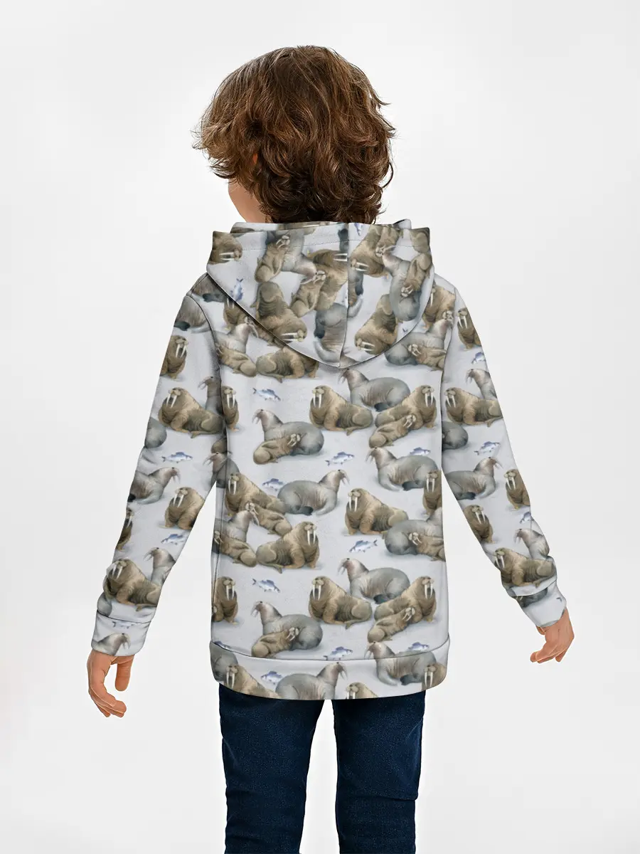 Детское худи / Моржи