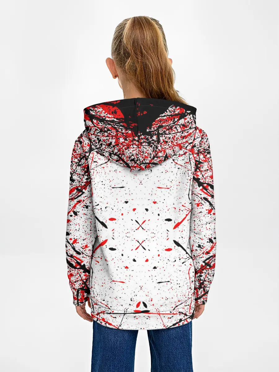 Детское худи / БЕРСЕРК рваный лого