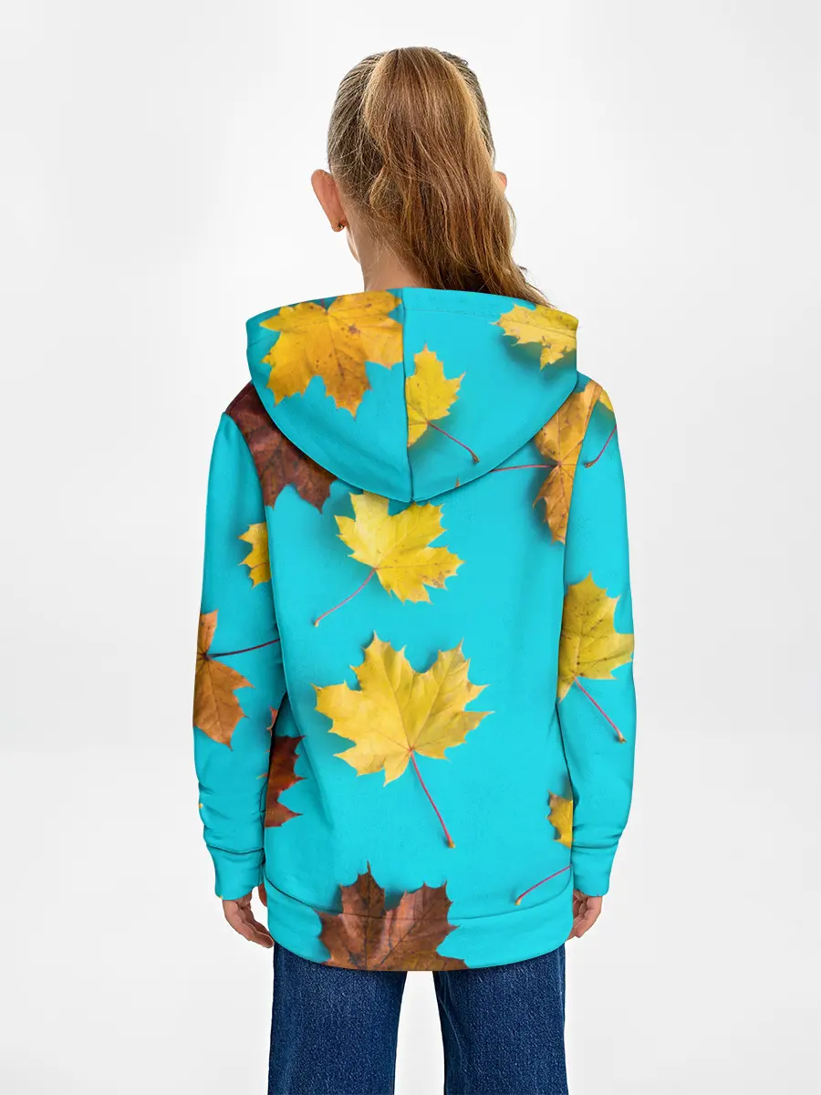 Детское худи / Кленовый листочек