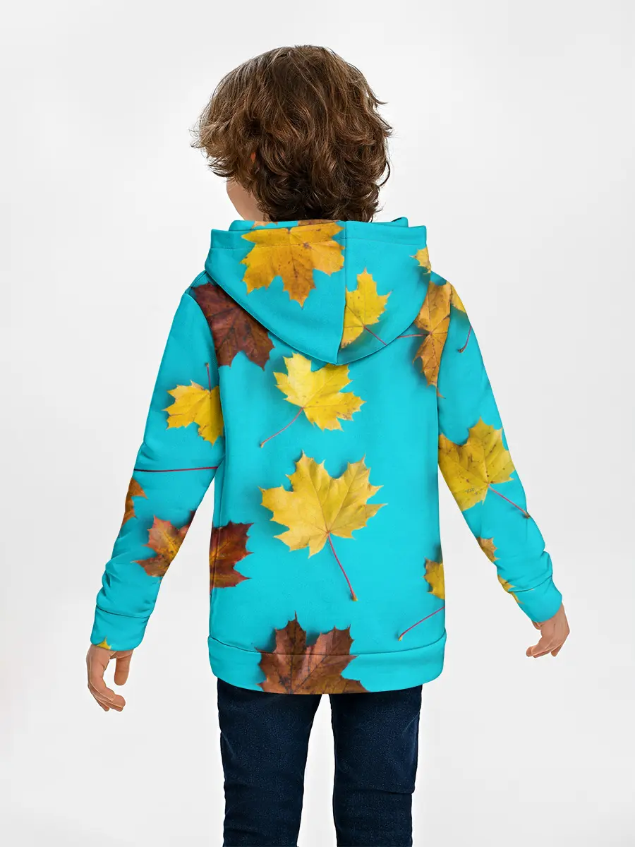 Детское худи / Кленовый листочек