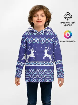 Детское худи / Олени