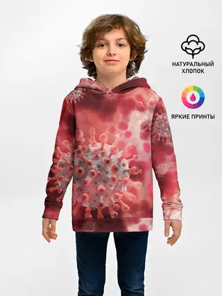 Детское худи / Коронавирус