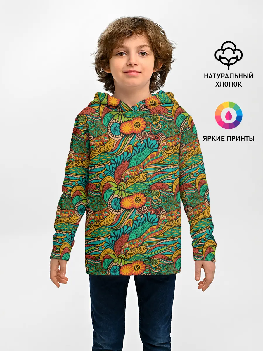 Детское худи / Floral Ornament