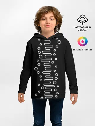Детское худи / Волны ТЕСЛА