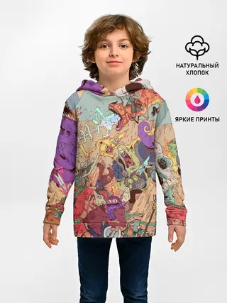 Детское худи / MONSTER WAR | СЮРРЕАЛИЗМ