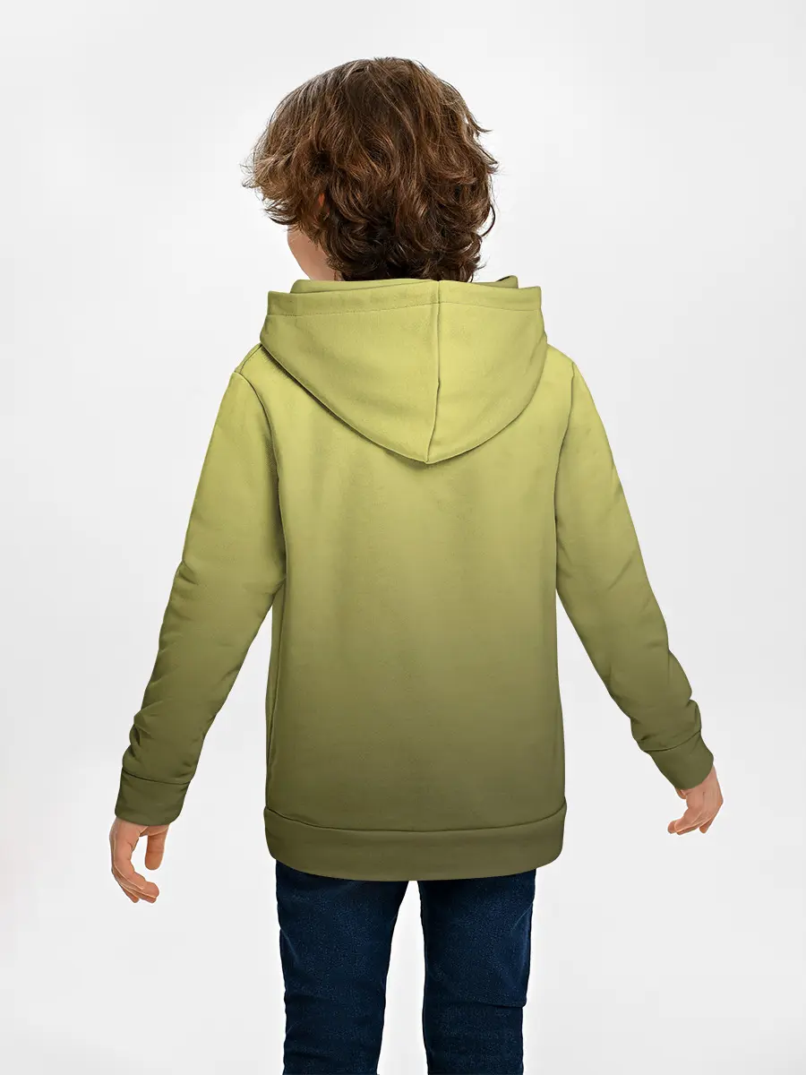 Детское худи / много черных котов