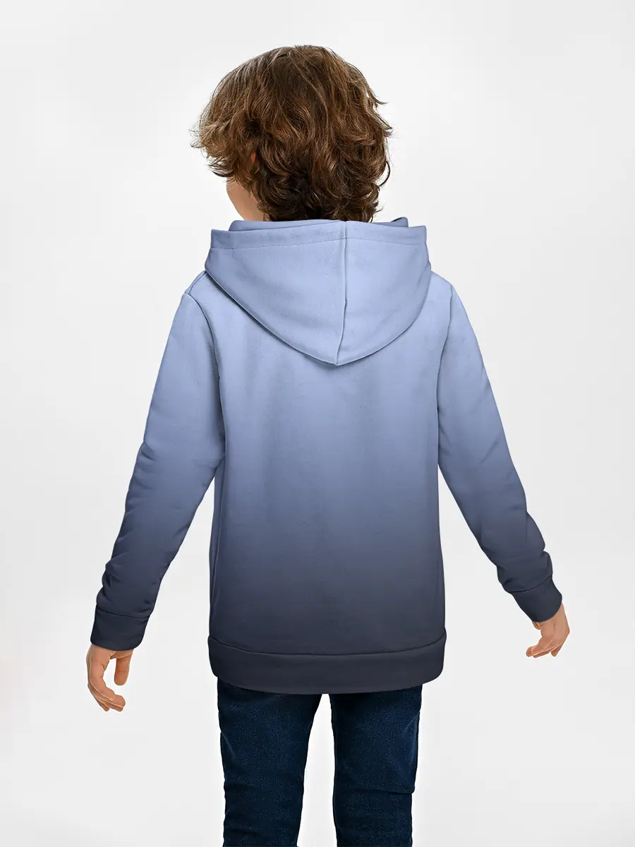 Детское худи / футуристический ворон