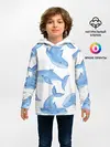 Детское худи / Косяк китов
