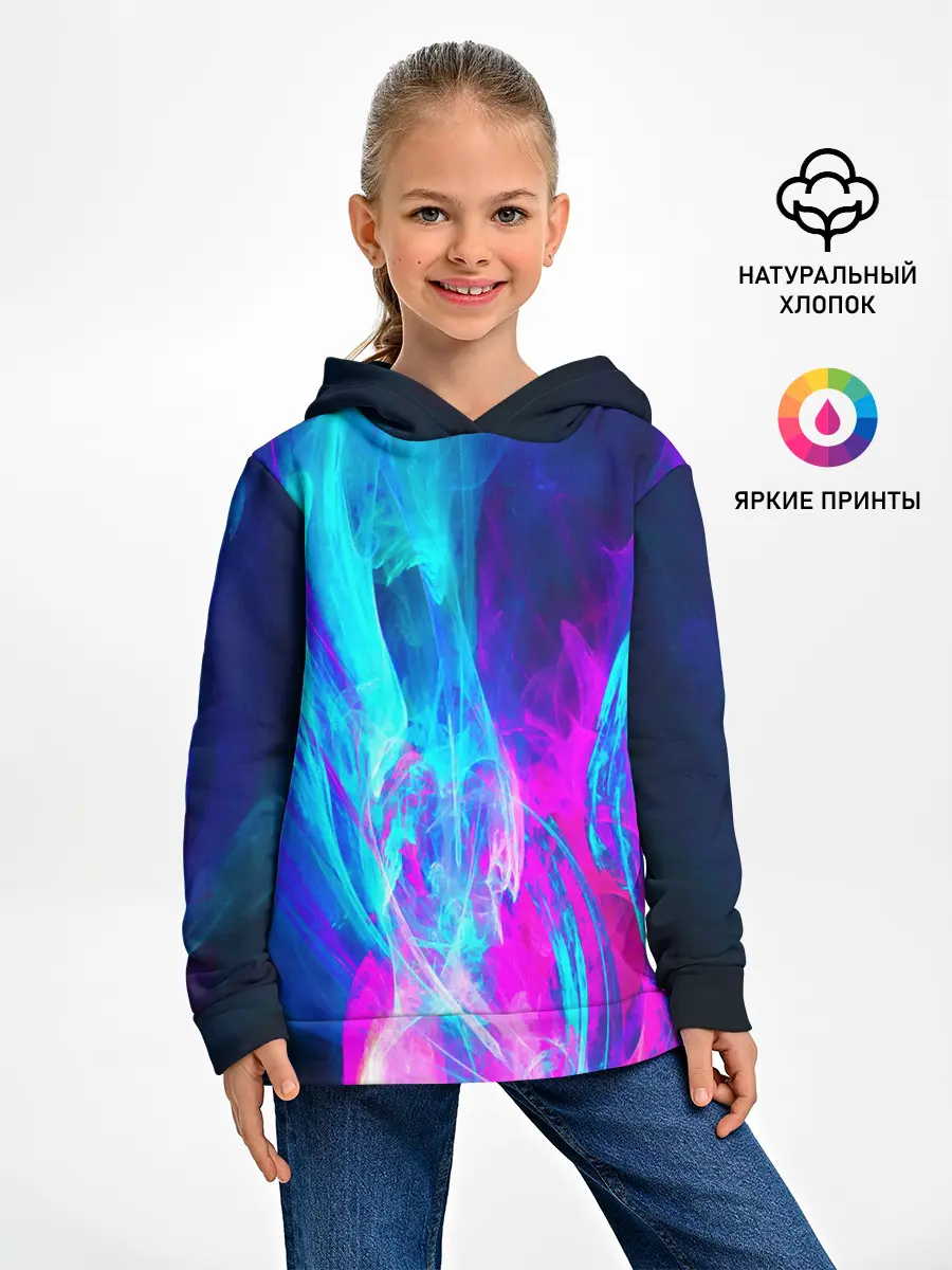 Детское худи / НЕОНОВЫЕ КРАСКИ