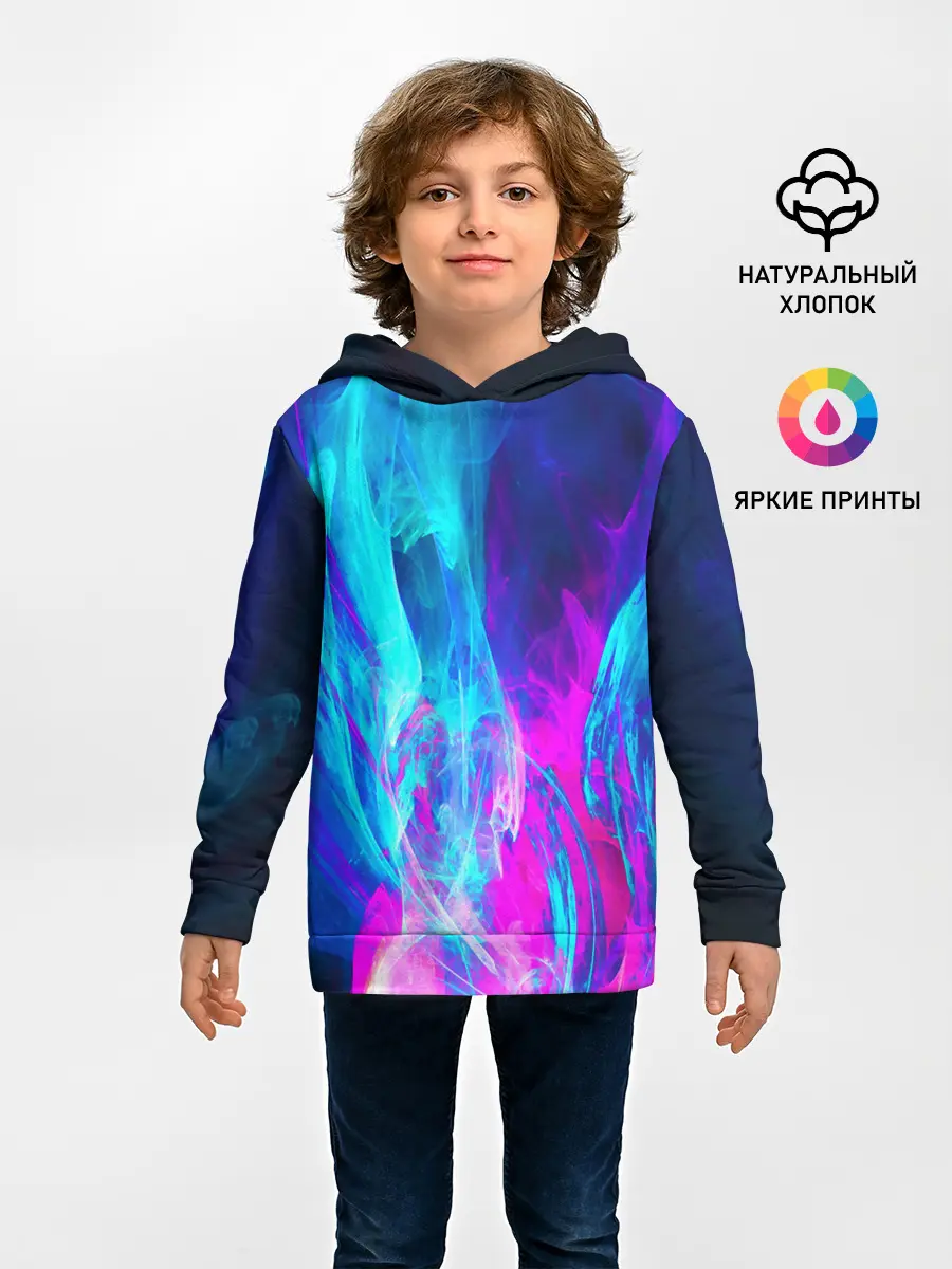 Детское худи / НЕОНОВЫЕ КРАСКИ