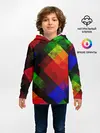 Детское худи / Яркий геометрический узор