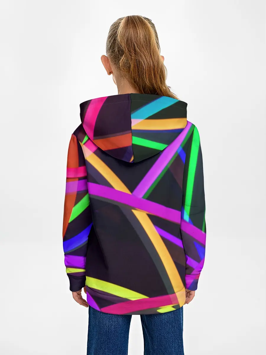 Детское худи / Светящиеся полосы