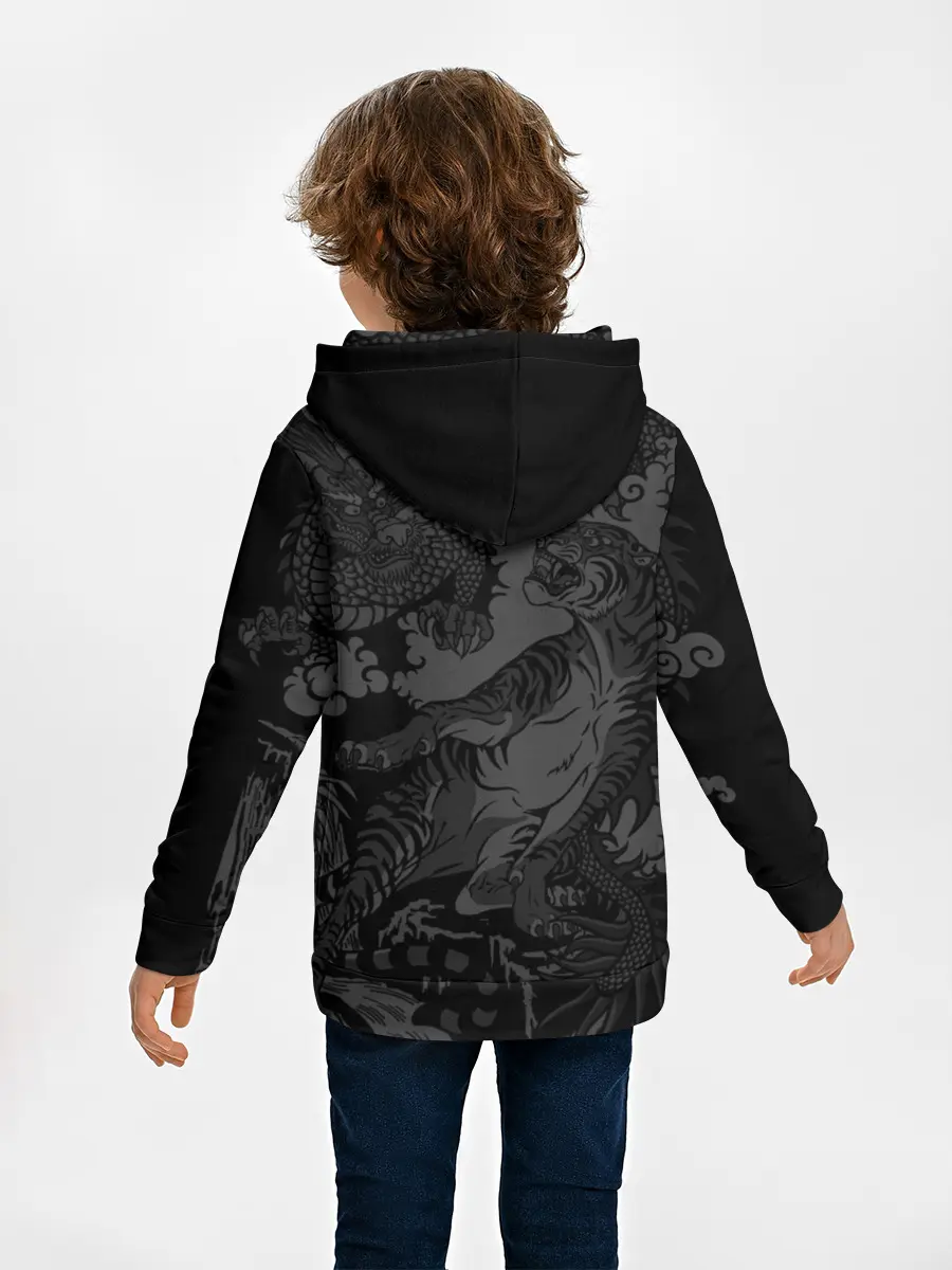 Детское худи / Тигр и дракон