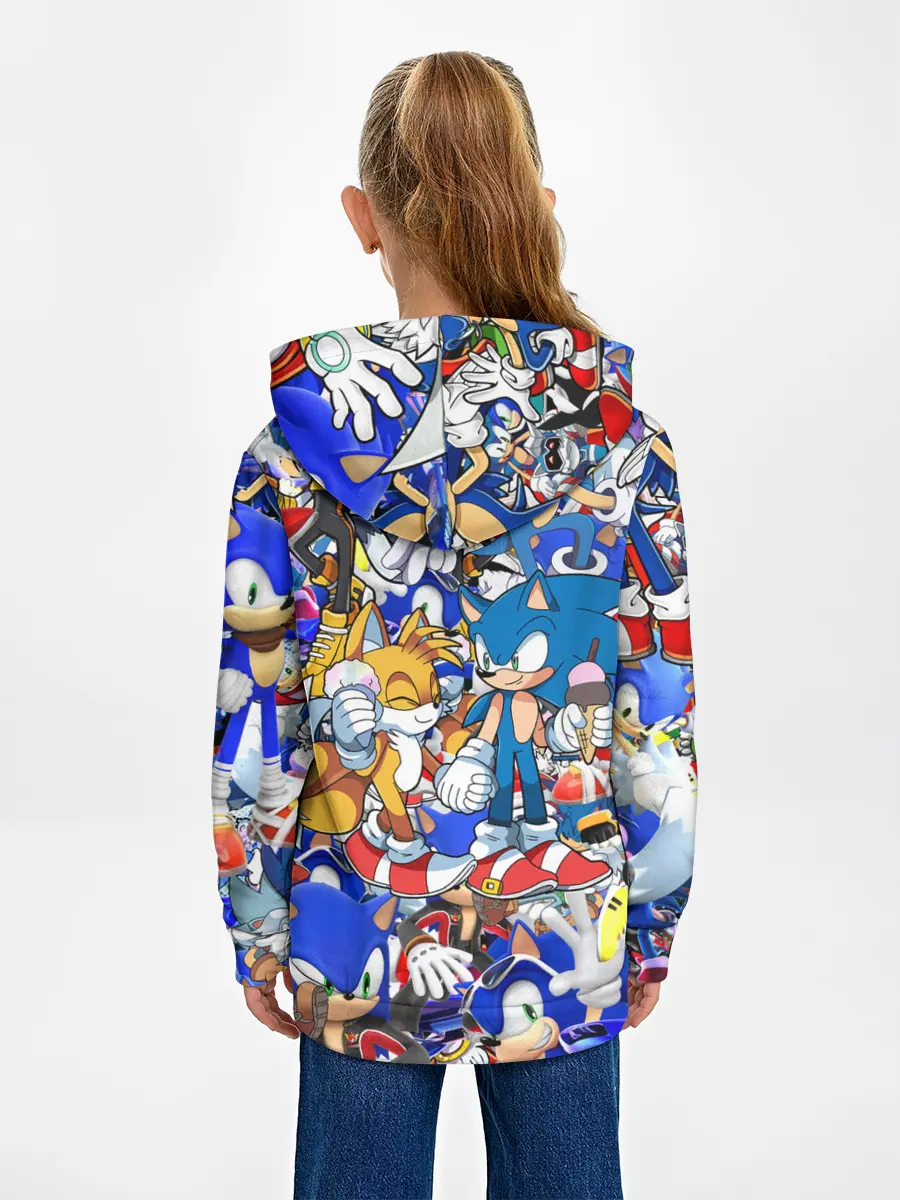 Детское худи / SONIC PATTERN | СОНИК