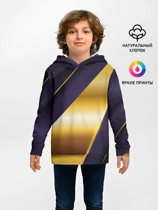 Детское худи / 3D luxury золото