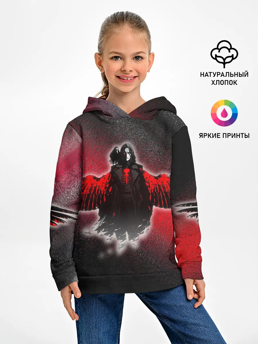Детское худи / Ворон