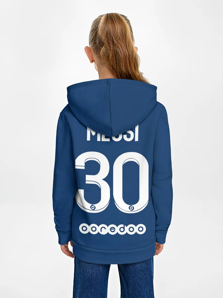 Детское худи / Месси форма ПСЖ 2021/2022