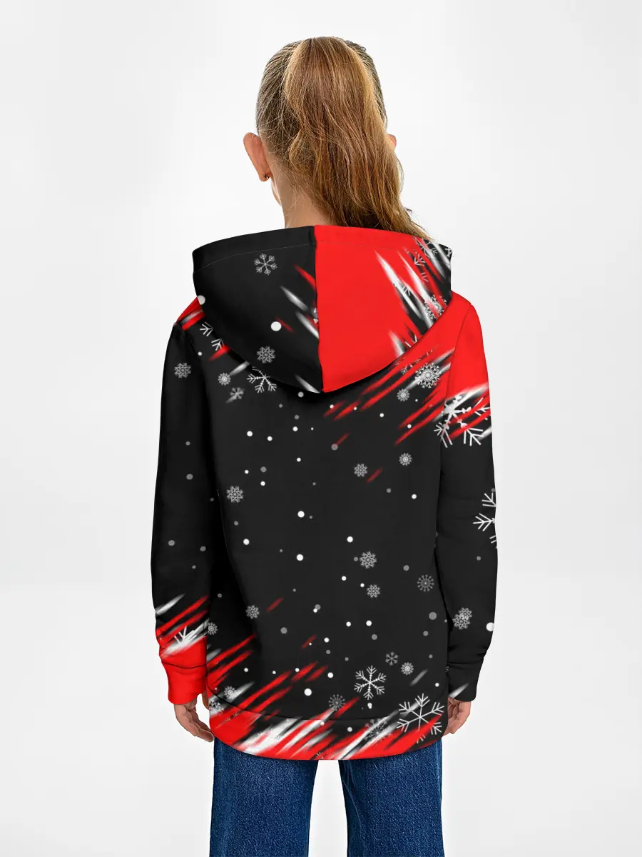 Детское худи / HAZBIN HOTEL НОВОГОДНИЙ.