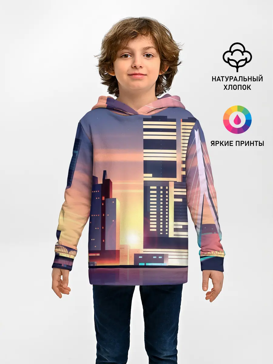 Детское худи / Ночной Город