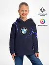 Детское худи / BMW разряд молнии.