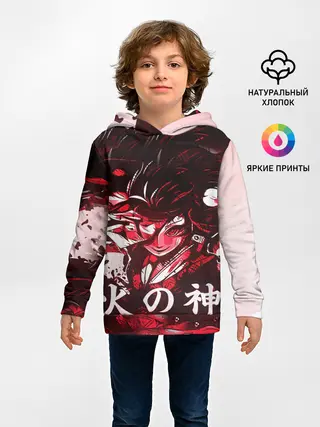 Детское худи / КЛИНОК РАССЕКАЮЩИЙ ДЕМОНОВ