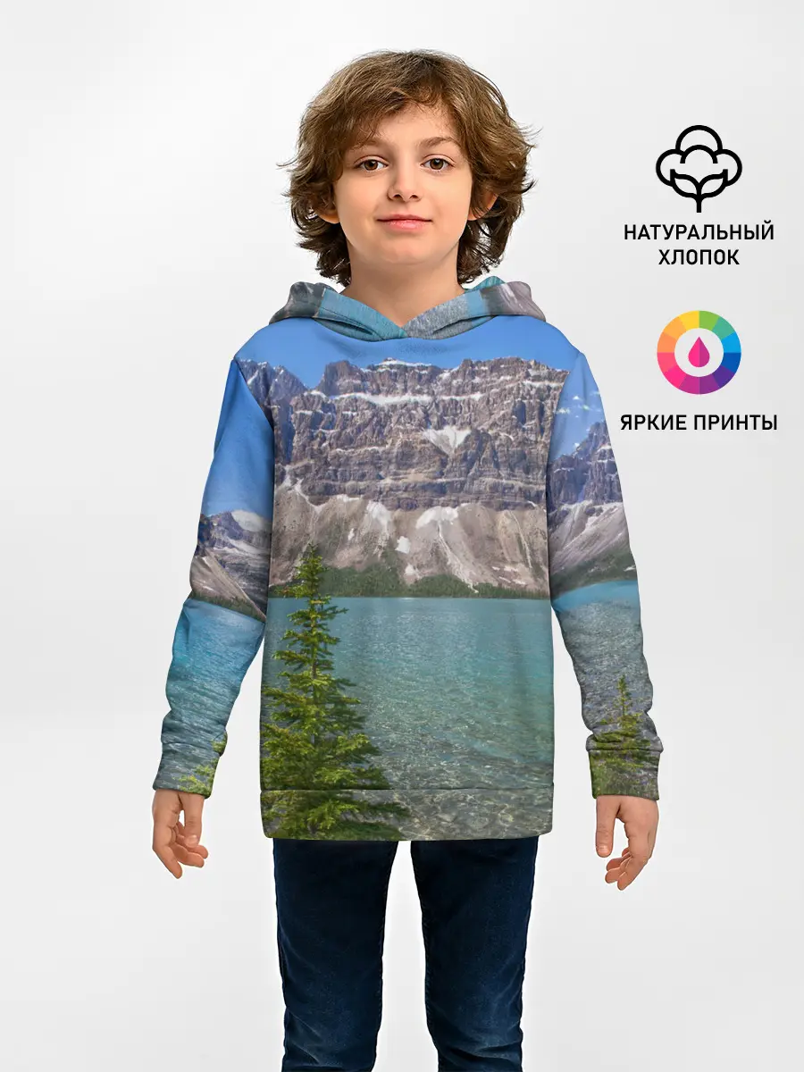 Детское худи / Горное озеро
