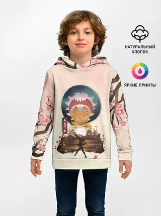 Детское худи / АСТА сакура | Black Clover