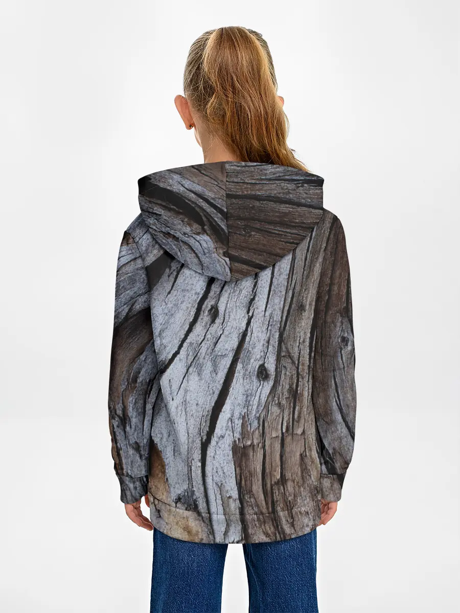 Детское худи / Древесная кора