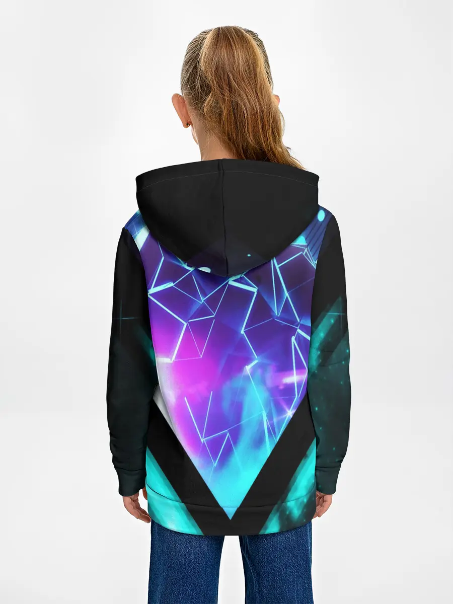 Детское худи / NEON GEOMETRY