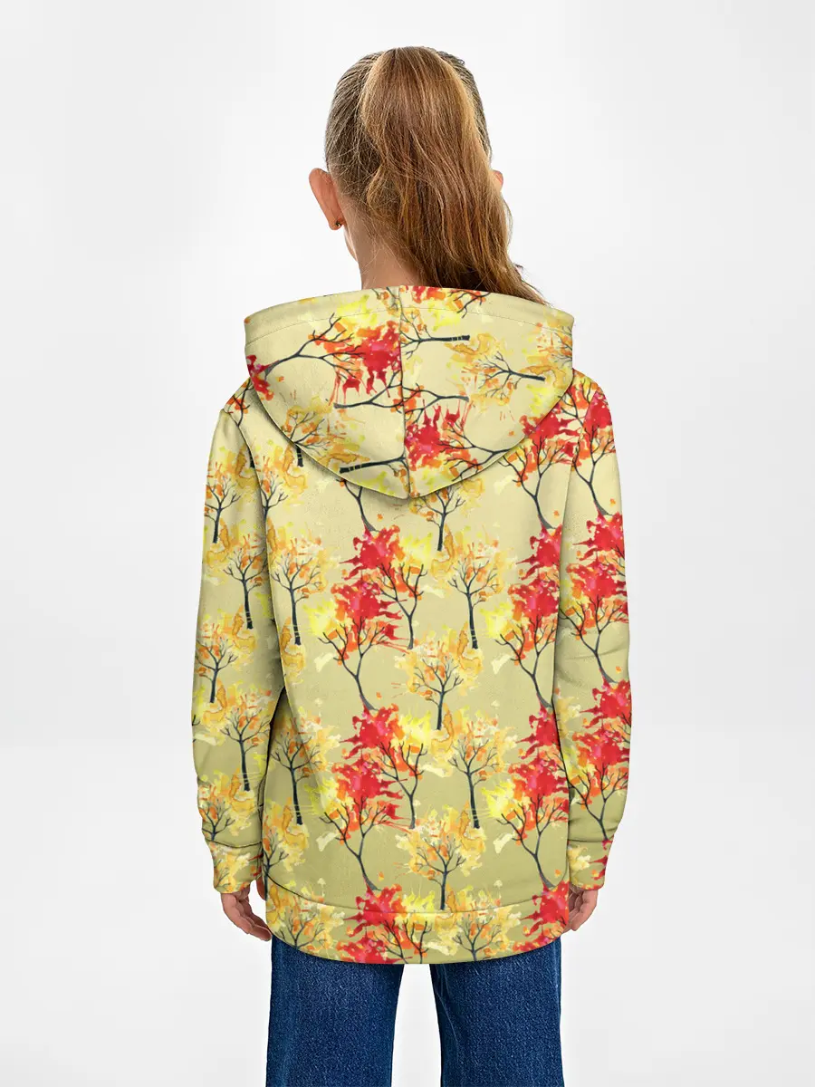 Детское худи / самый осенний принт